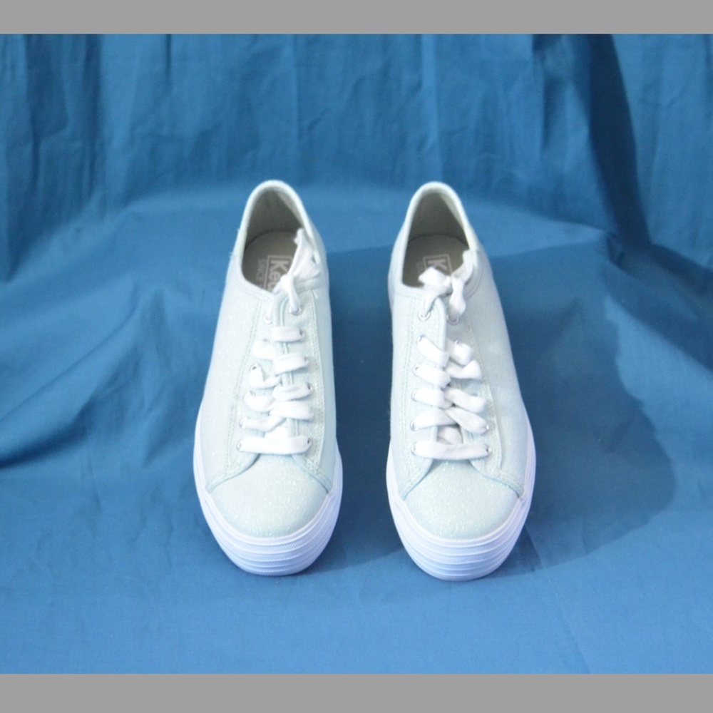 Green Keds Triple Kick Canvas Shoes